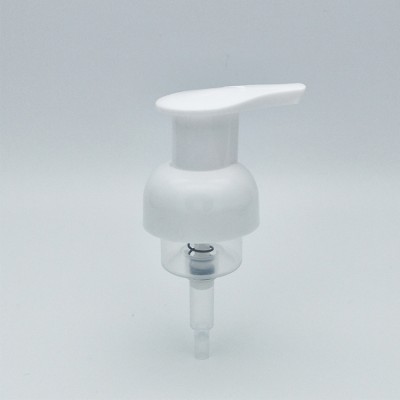 40mm Natural color plastic foam pump dispenser cosmetic foaming pump